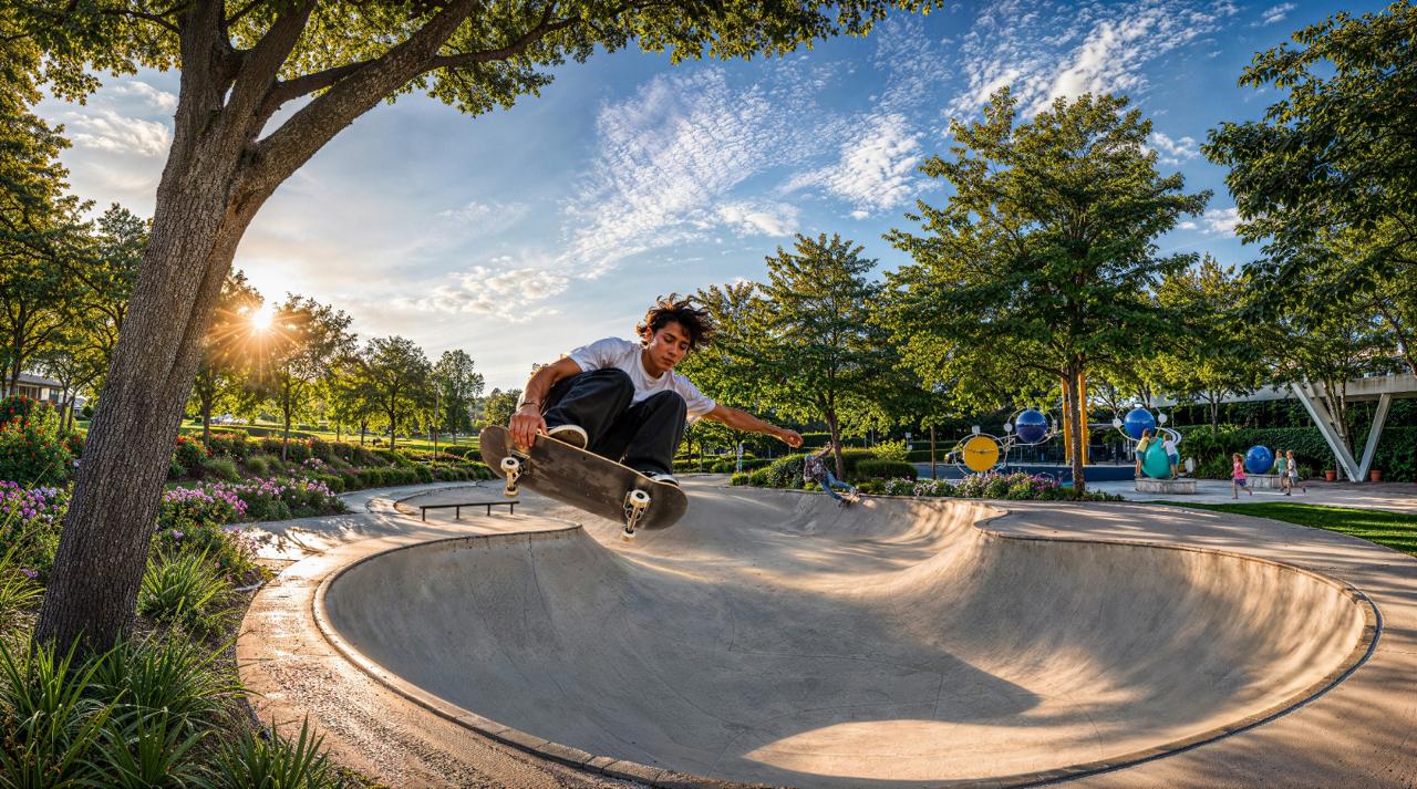Azizi Florence Sharjah — the community skate park