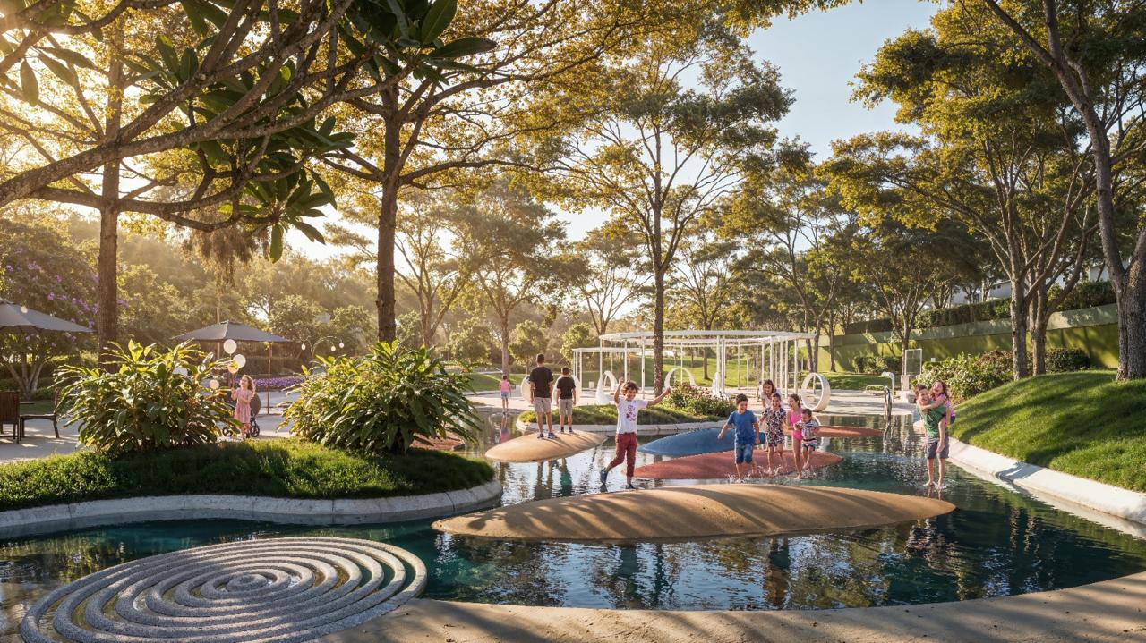 Azizi Florence Sharjah — the splash play islands in the park