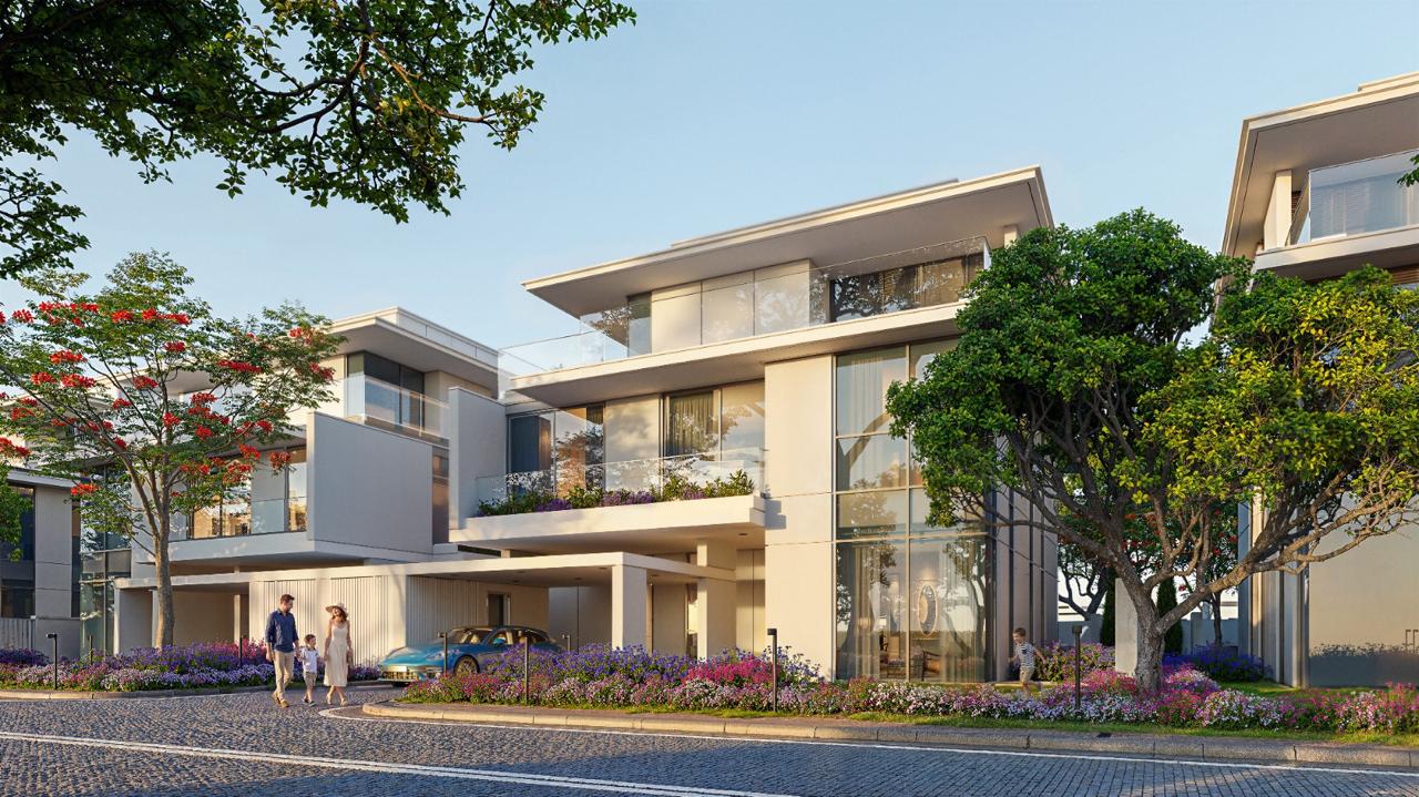 Azizi Florence Sharjah — a villa cluster streetscape