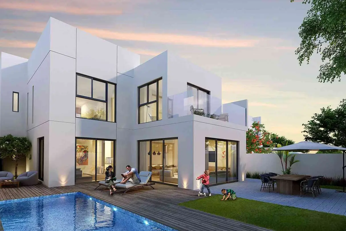 Azizi Florence Sharjah six-bedroom park-facing signature villa